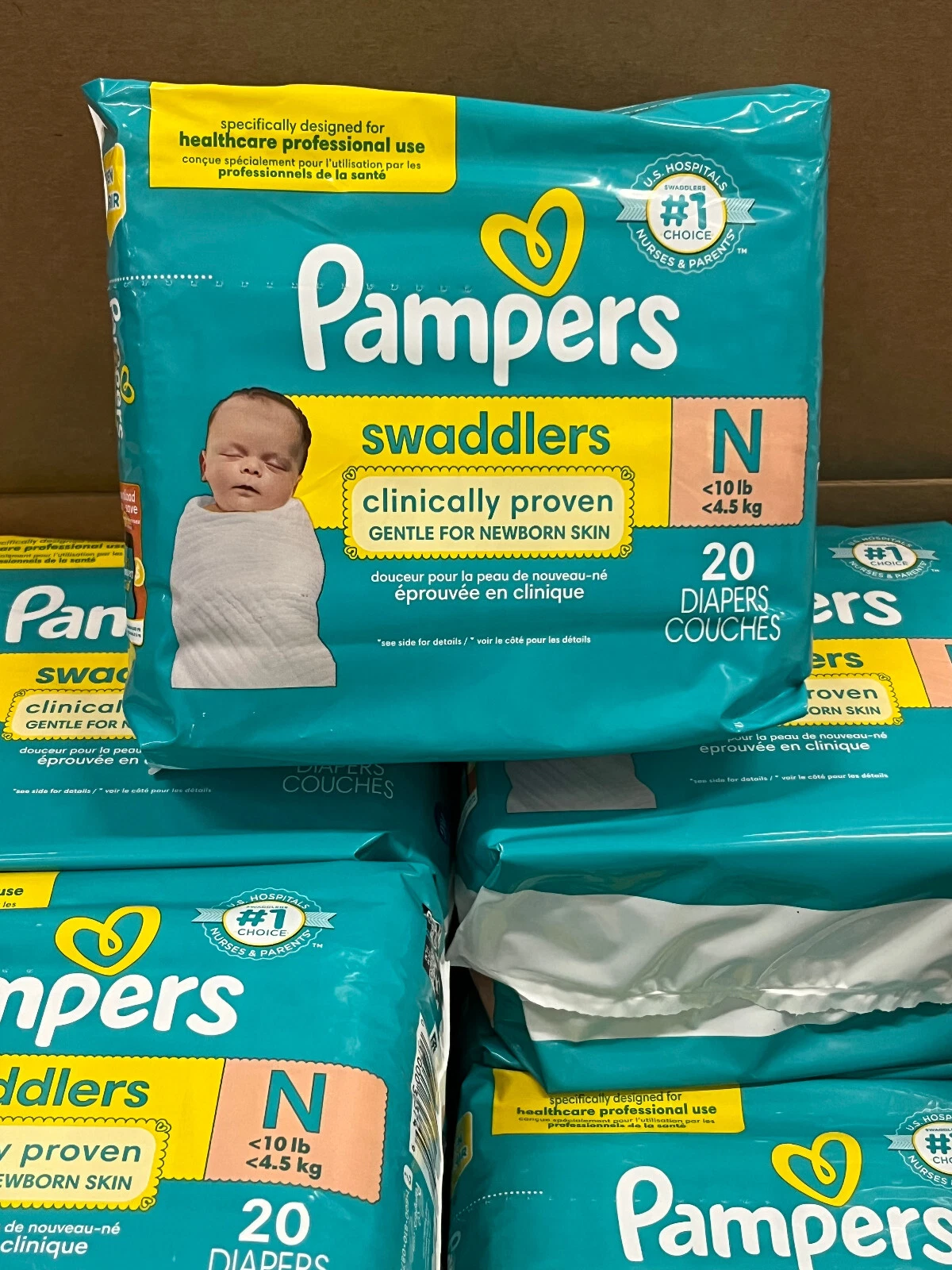 Pampers Swaddlers Diapers - Size 0 Newborn - 140ct
Opens in a new window or tab