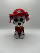 Marshall Paw Patrol TY Beanie Boos 7" Dalmatian Dog Plush Stuffed Animal Toy