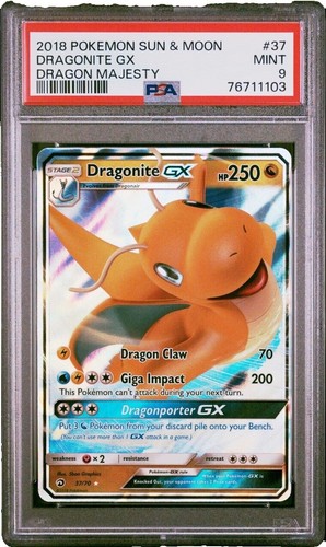 Super Fire-breathing Dragon PS183200 Gold Metal Pokmon Card-Collectible  Gift | eBay