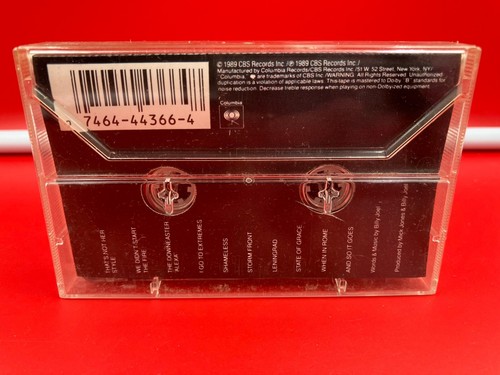 Billy Joel Storm Front Cassette Tape 1989 - Picture 3 of 4