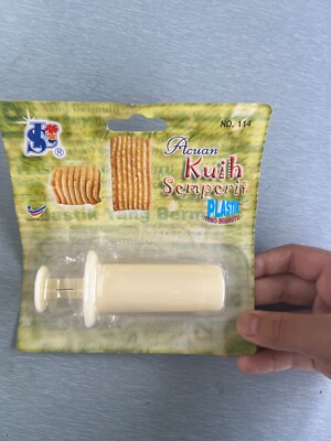 Plugger Presser for Semperit and Pineapple Tart Cookies Malaysian Flat Mold