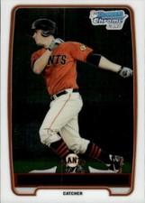 2012 Bowman Tommy Joseph #BCP100 Chrome Prospects San Francisco Giants