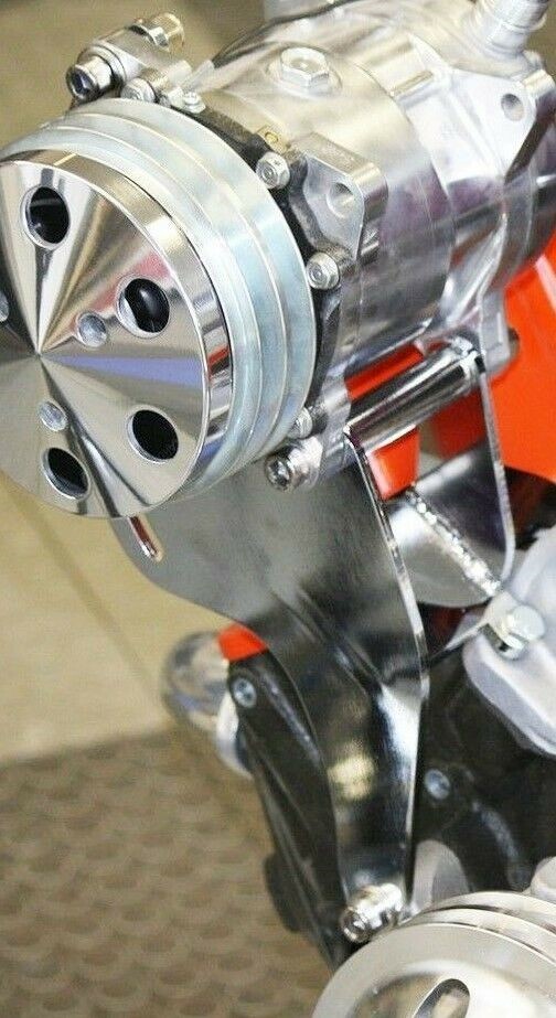 Small Block Chevy SBC Air Conditioning A/C Compressor Bracket Short ...