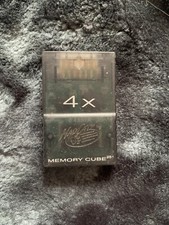 Nintendo GameCube Mad Cats Memory Cube Card 4X 251 Blocks Black/Smoke
