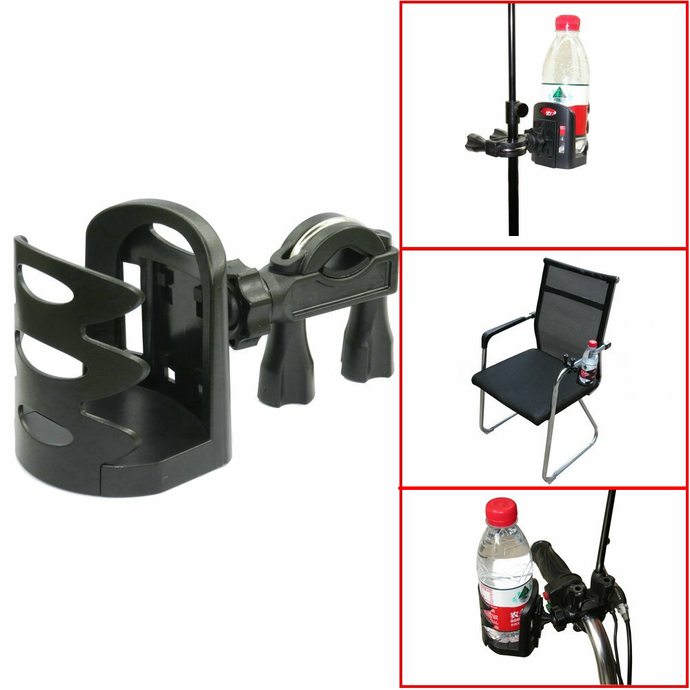 Mic/Bike/Strolle/Chair Stand Drink Holder for Coffee Travel 