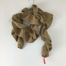 NEW Anne Klein Womens Scarf Tan With Sparkling Gold NWOT