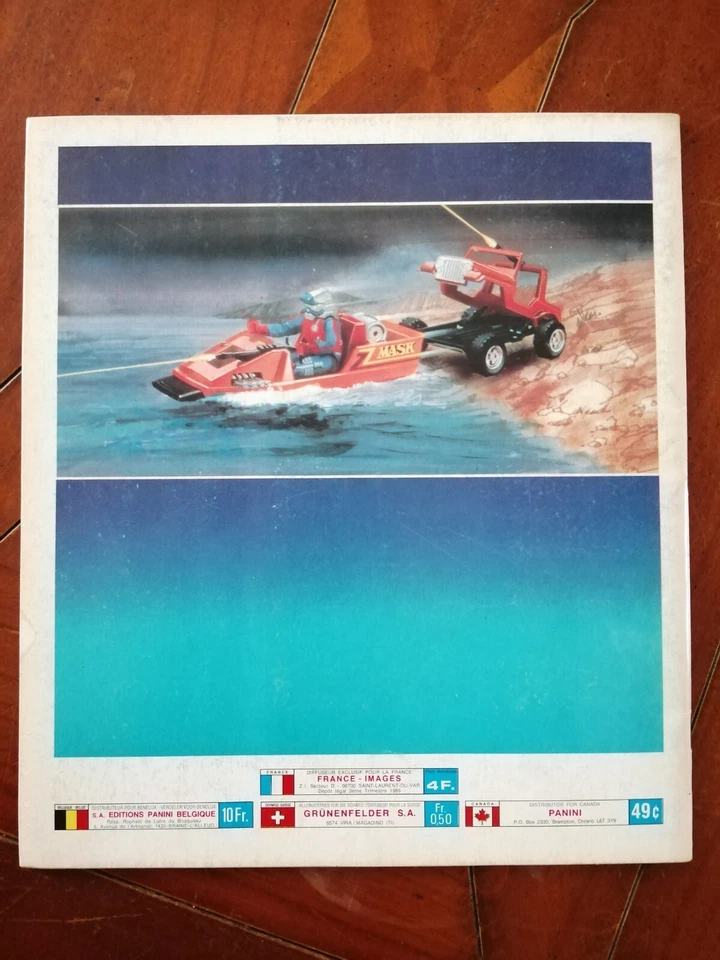 Mask Album D'image Pas Complet PANINI MASK - Photo 2/4