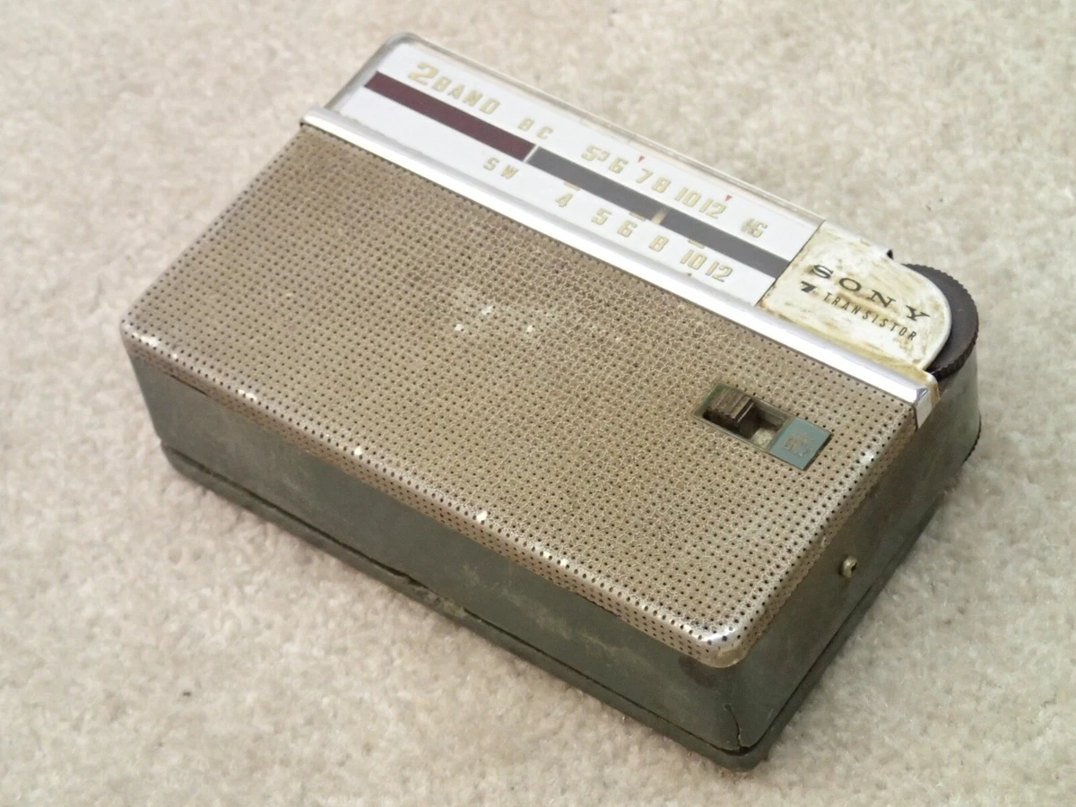激レア！ SONY TR-714 MW/SW 7石トランジスタラジオ