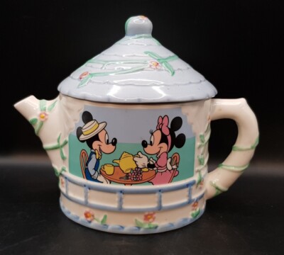 Disney Mickey & Pals Minnie Mouse Porzellan Teekanne Meadow Designware - Qualität 
