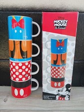 Disney Mickey Mouse and Friends Stackable Cups Set of 4 NEW 