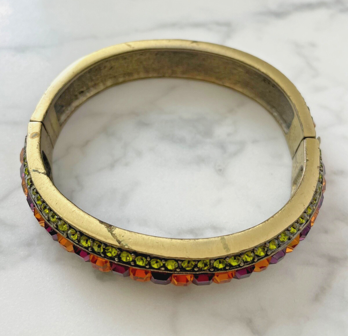 HEIDI DAUS- Unknown Pattern Lime, Orange, Purple … - image 3