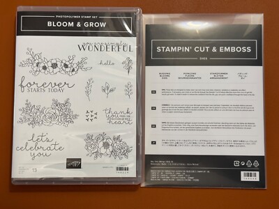 Stampin' Up! Stamp Set with Co-ordinating Framelits *New*