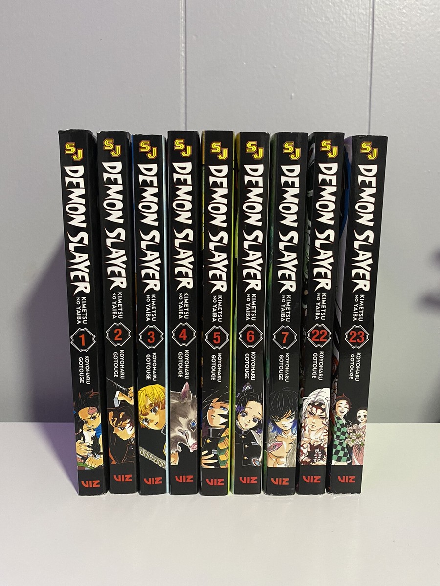 demon slayer manga vol 1-7 , 22-23 | eBay
