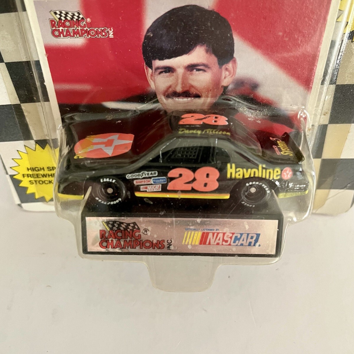 エ*ン様 【業界最安値】アメックス　ノベルティ　ブラック　おもちゃ　ユリースズカ 1:64 Car 1992 Davey Allison #28 Havoline System Black Diecast