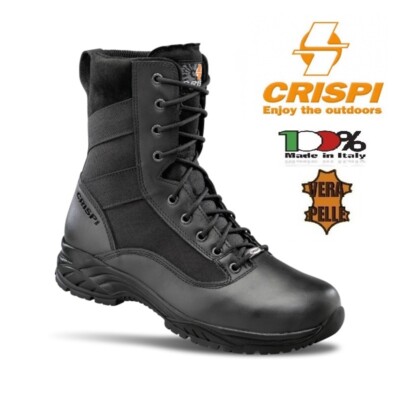 Anfibi Scarponi militari BLACK HUNTER GTX MILITARY - stivali neri by Crispi  Colore Nero TAGLIA  SELEZIONA LA TUA TAGLIA 