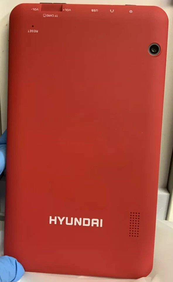 ☀️ Hyundai Koral 7W4X Tablet 7" 1GB 16GB Storage Android 9.0 Pie Red - Image 3 of 4