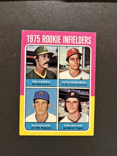 Price Drop - 1975 Topps Keith Hernandez 623 Nr Mint Centered Rookie Cardinals