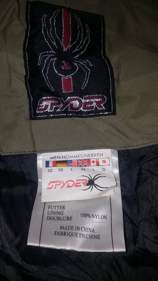 Spyder Rn 64902 Vs 34456 Invierno Esquí Chaqueta Talla Hombre L Excelente Estado Foto 2 de 4