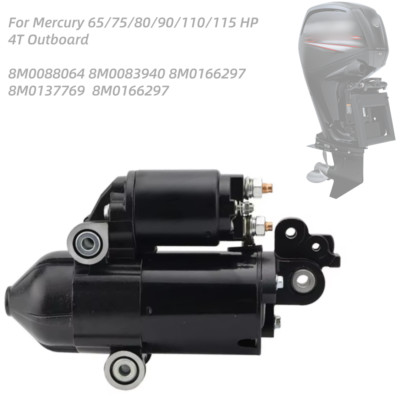 Starter Motor 115HP Sea Pro for Mariner Outboard 90HP 7F904531F 2014 75HP EFI