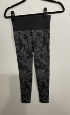 Anybody Jacquard Smoothing Legging Size Small Black  Gray