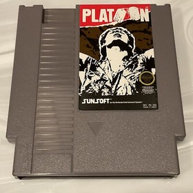 Nintendo NES PLATOON Authentic Cartridge Only 1988 Sunsoft