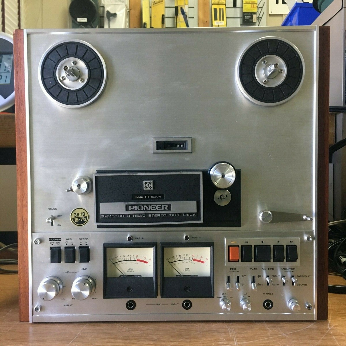 あきまい Pioneer RT-1020H ステレオテープデッキ Pioneer RT-1020H 3 Motor 3 Head Stereo Tape Deck | eBay