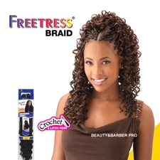 Freetress Premium Synthetic Hair Braid Crochet  - GOGO CURL 26"
