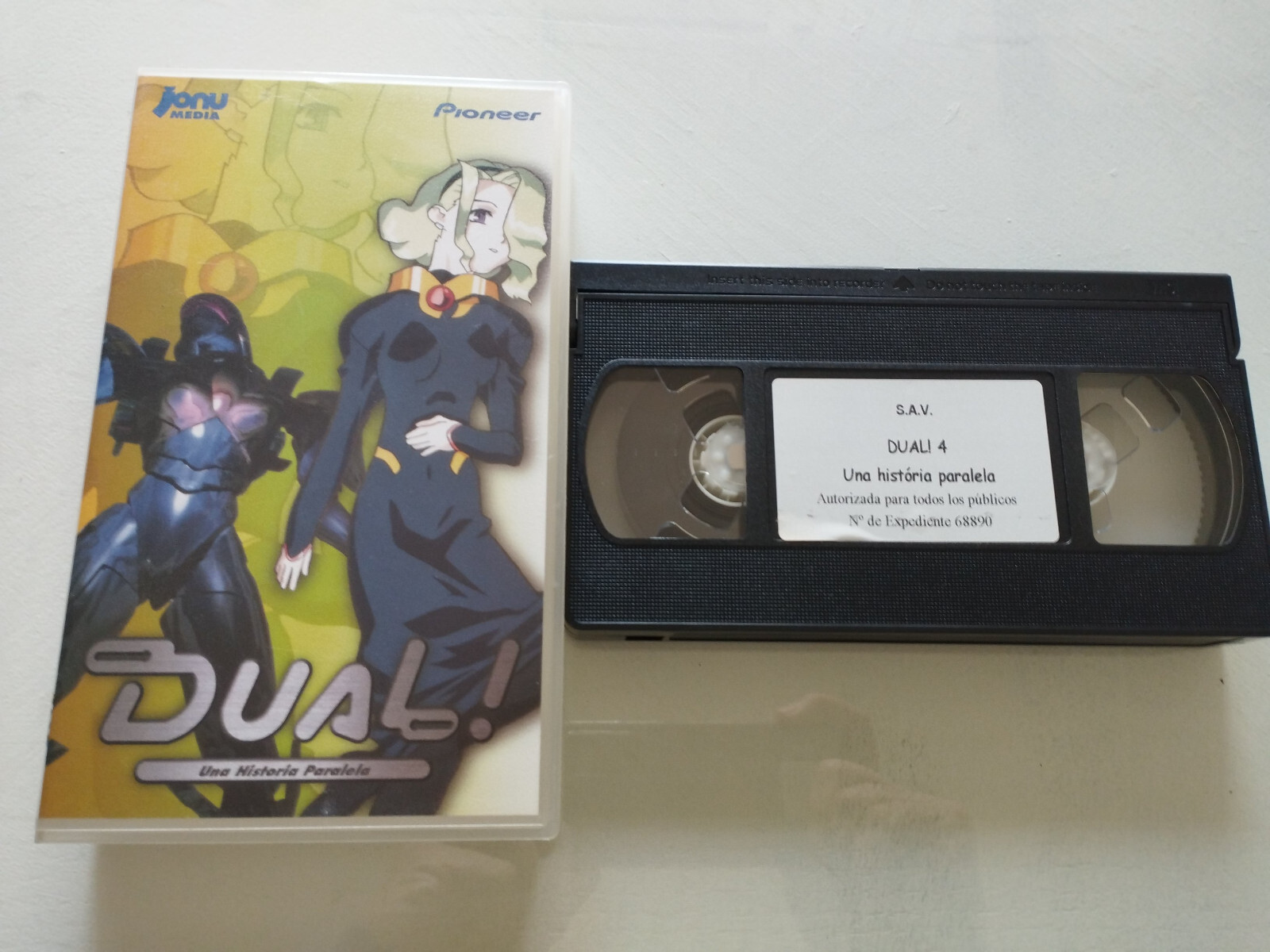 Dual! A Historia Paralela Jonu Episodes 11-13 - VHS Tape Español 3T