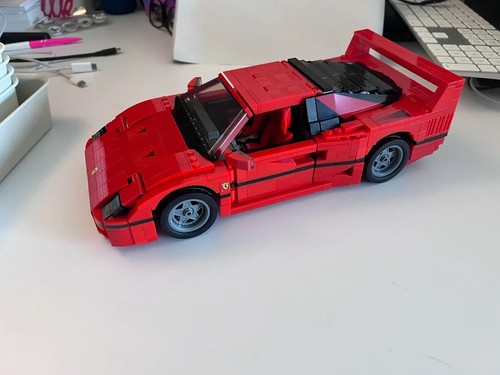 NOT BRANDED LEGO 10248 Retired Creator Expert Ferrari F40 -MOC- NO BOX - NEW - Picture 16 of 18