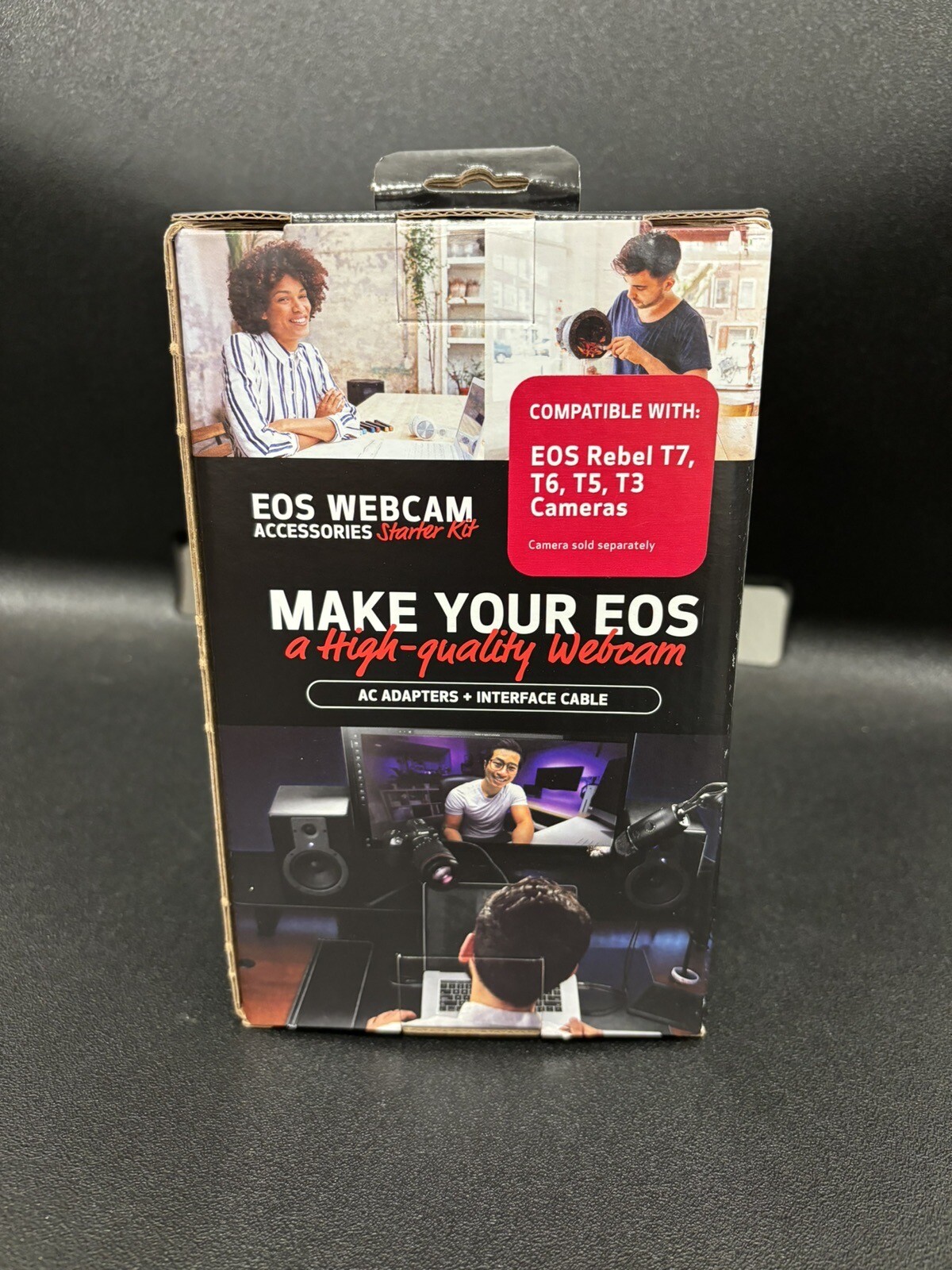 Canon EOS cam Accessories Starter Kit for EOS Rebel T7 T6 T5 T3 7875A011AA eBay