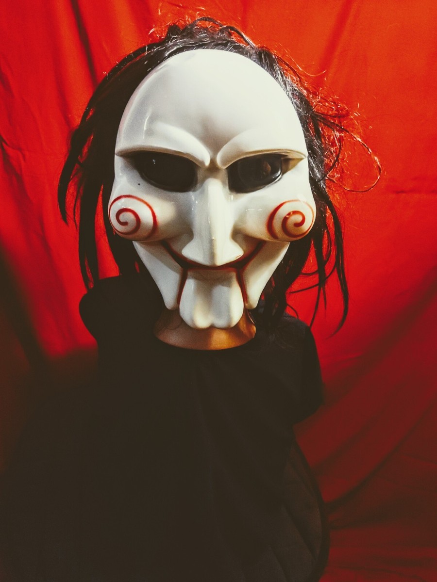 Saw X Jigsaw Billy Puppet Halloween Movie Mask - PVC Brand New | eBay