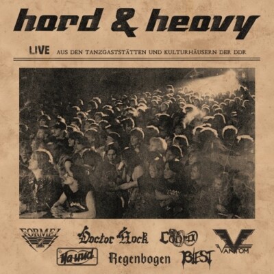 4CD-Box ''Hard & Heavy Live aus den Tanzgaststätten und Kulturhäusern der DDR''