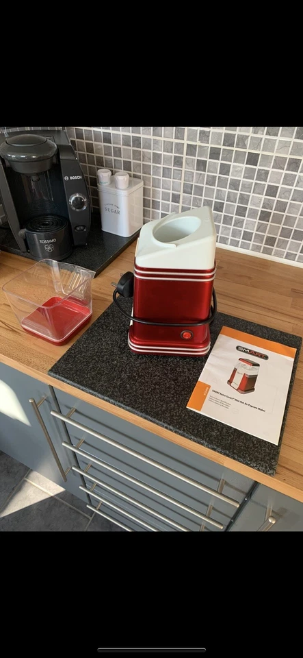 SMART Retro Mini Hot Air Popcorn Maker - Image 4 of 4