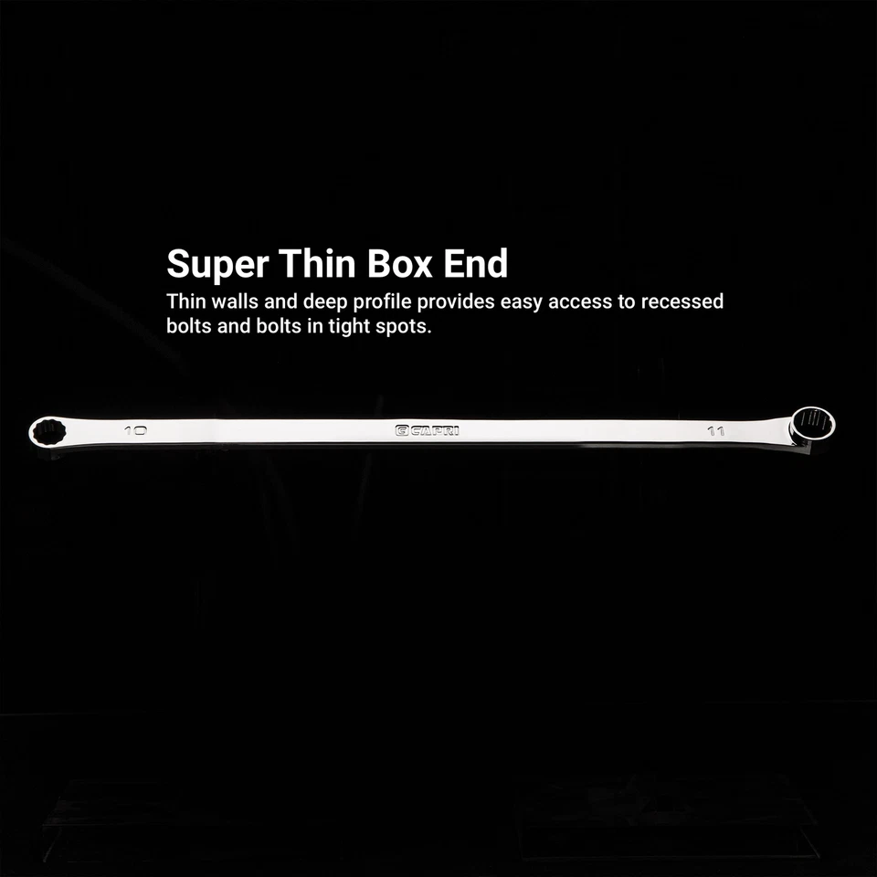 Capri Tools 0 Degree Offset Extra Long Box End Wrench - Image 2 of 4