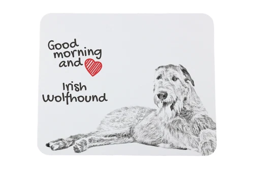 Ierse wolfshond muismat met hond Art-Dog