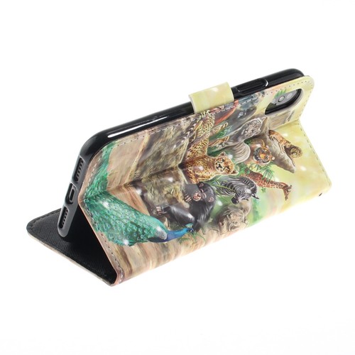Leather Wallet Card Pocket Flip Stand Strap Shockproof Case Cover Mobile Phone - Zdjęcie 9 z 10