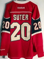 Reebok Premier NHL Jersey Minnesota Wild Ryan Suter Red sz XL
