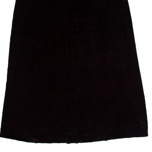 LAURA ASHLEY Womens A-Line Skirt Maroon Long Velvet UK 14 - Picture 5 of 6