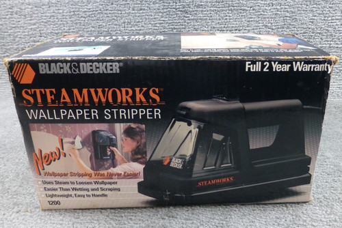 Black & Decker Steamworks Wallpaper Stripper Steamer 1200 Works