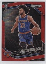 2024-25 Panini Prizm Black Ruby Wave Prizm Anton Watson #238 0nr3