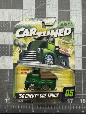  NEW 2025 CAR TUNED Series 7 '50 CHEVY COE TRUCK #05 Green MGA CarTuned Diecast