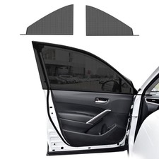 2PCS Car Window Shades, Heat UV Block Mesh Cover Car Front