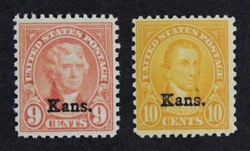 CKStamps: US Stamps Collection Scott#667 668 Mint NH OG