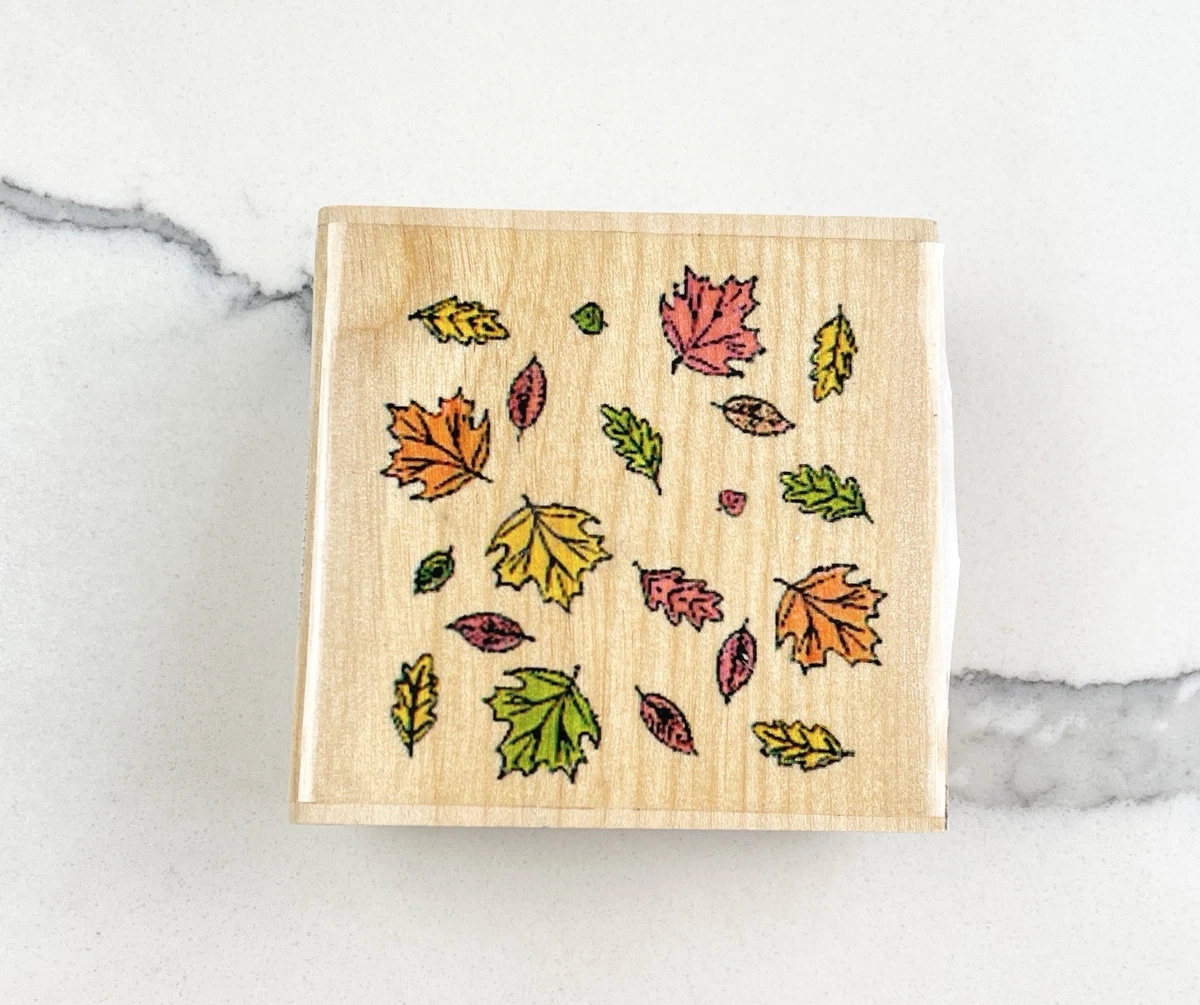 Autumn Leaves Craft Stamps for sale | eBay