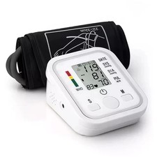 2025 Digital Automatic Blood Pressure Monitor Upper Arm BP Machine Heart Rate