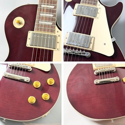 Gibson NEW Les Paul Standard 50s Figured Top Translucent Oxblood