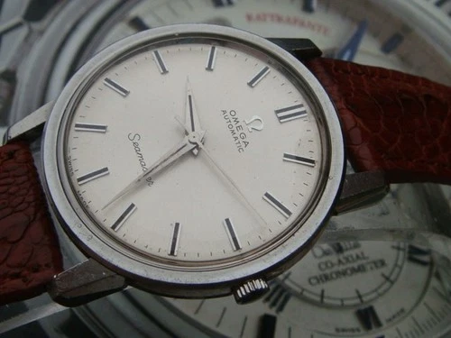 Omega 1966 mens mans Seamaster Swiss calibre 552 vintage automatic watch in GWO