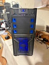 Gaming PC  DIYPC CASE -ASUS Z97 MB I7-4770K 3.5GHz 32GB RAM 500GB SSD WIN11 PRO*