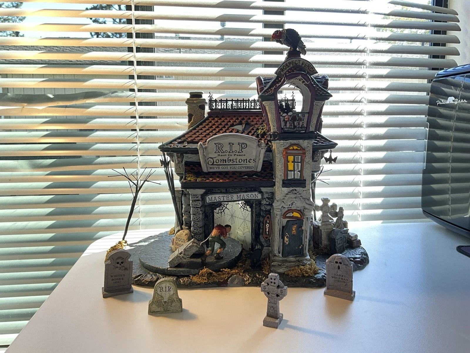 Department 56 Halloween Village Rest in Peace Tombstone #54608 Local Pickup Only