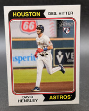 2023 Topps Heritage #308 David Hensley RC Houston Astros